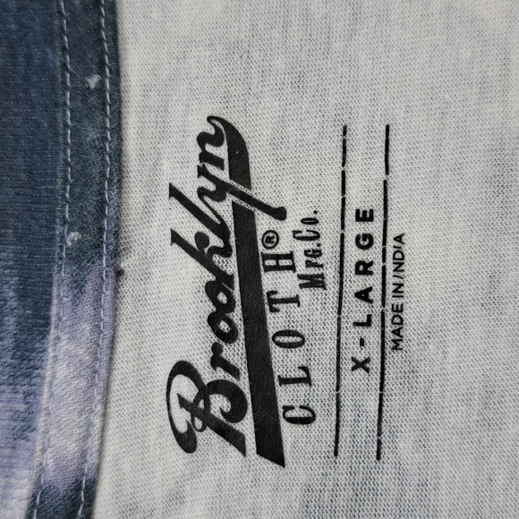 Brooklyn Cloth Tie Dye Have A Nice Day Melting Smily Face Graphic Tee G XL - Picture 9 of 15